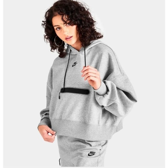 Nike Tech Fleece Heather Grey - Picture 5 of 10